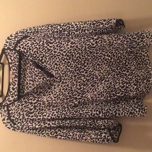Leopard Print Blouse